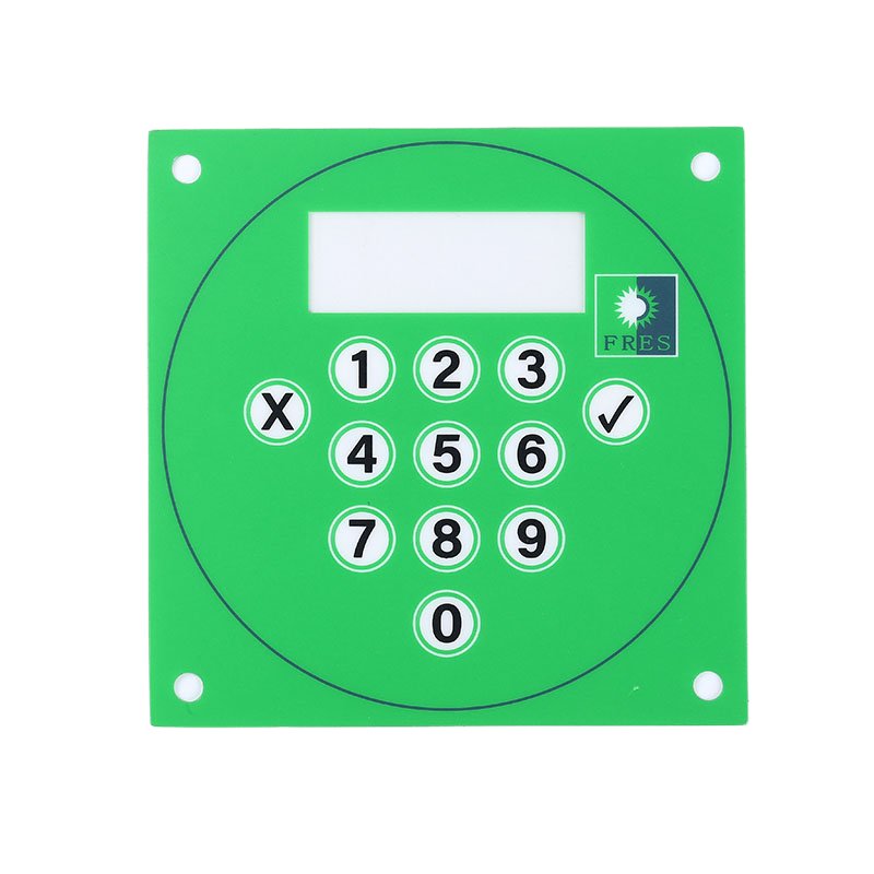 Custom Membrane Switch Keypads Flexible Control Panel Graphic Overlay Household Appliances Keypad Printing Membrane Panel
