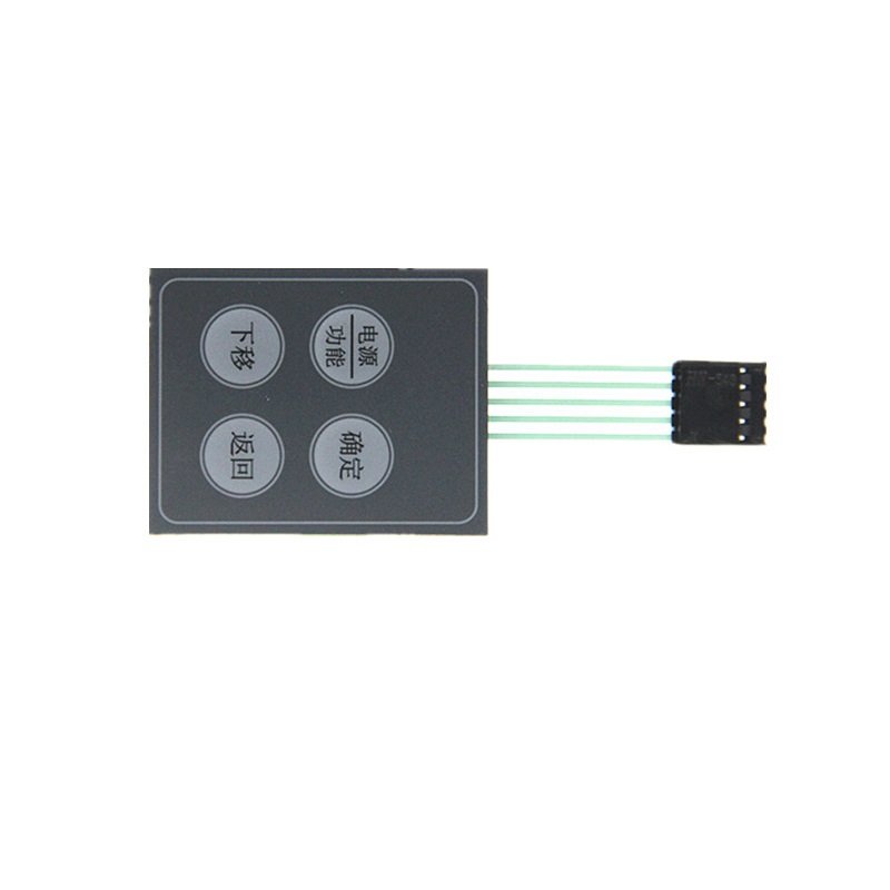 Custom Membrane Switches Inverter Film Switch Control Panels Film Switch Button Embossed