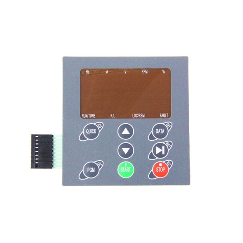 Custom Membrane Switches Inverter Film Switch Control Panels Film Switch Button Embossed