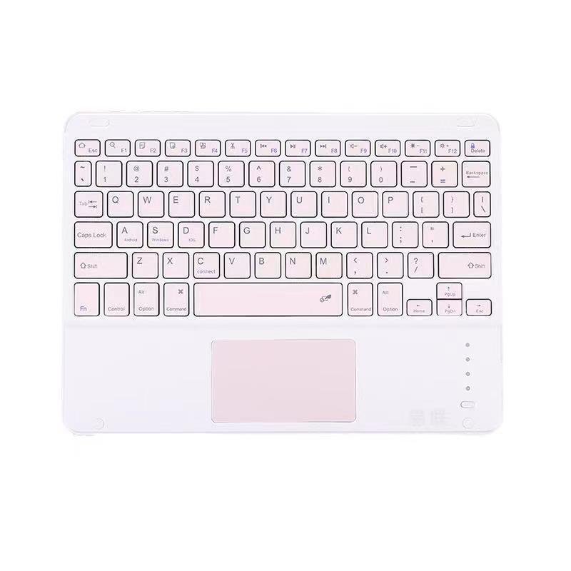 10 12 inch Wireless keyboard with Touchpad for ipad Samsung Tab s9 thinkpad Redmi Pad Backlit Bluetooth Tablet Keyboard