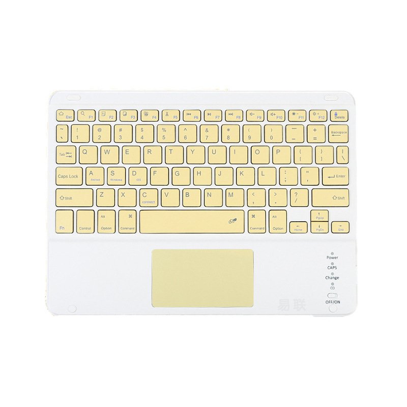10 12 inch Wireless keyboard with Touchpad for ipad Samsung Tab s9 thinkpad Redmi Pad Backlit Bluetooth Tablet Keyboard