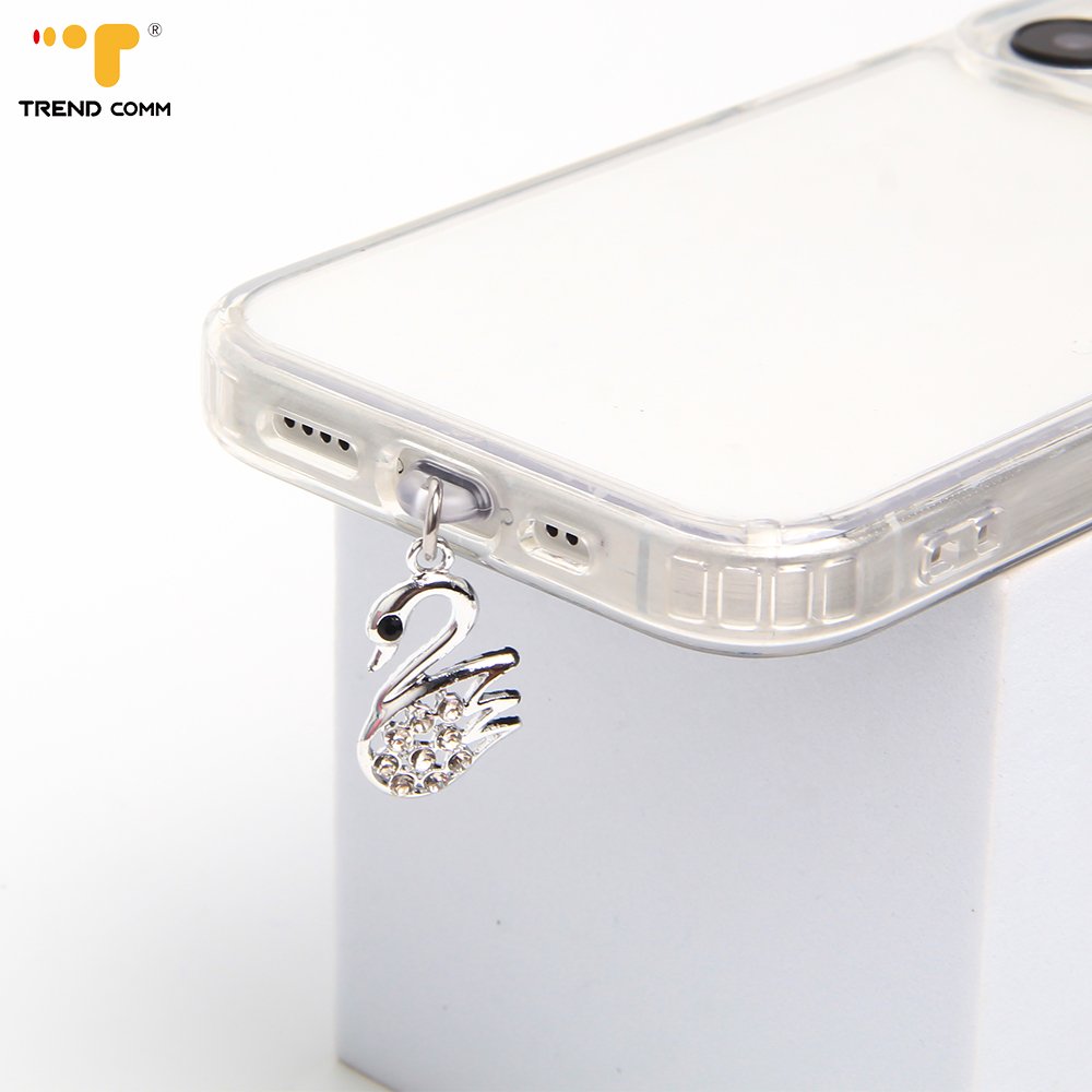Decorative Anti-Dust Charging Plug Phone Cover DIY Mobile Phone Decoration Accessory