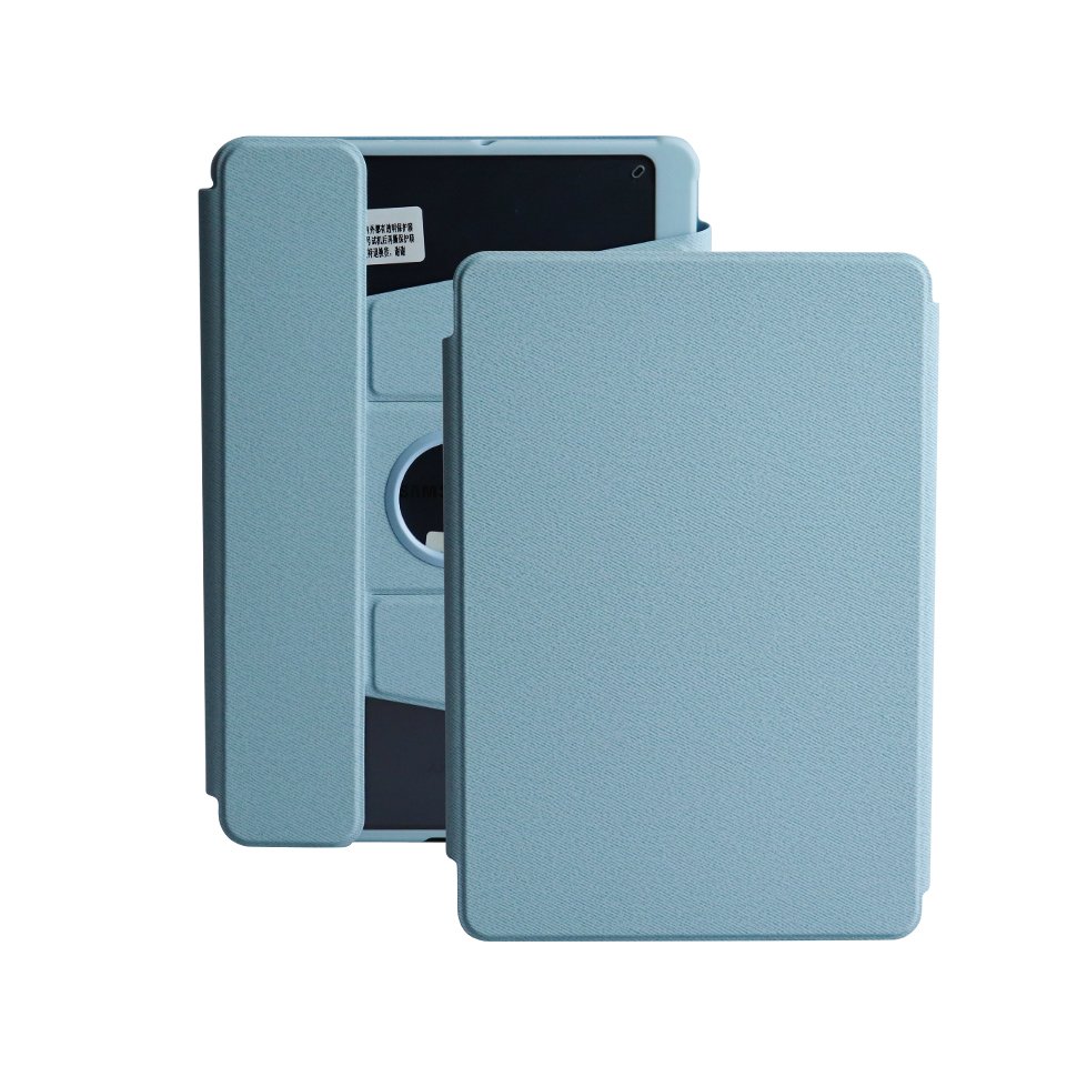 back Transparent Magnetic tab Built in pen holder 360 rotating slide keyboard cover for samsung galaxy S6 lite 10.4" tablet case