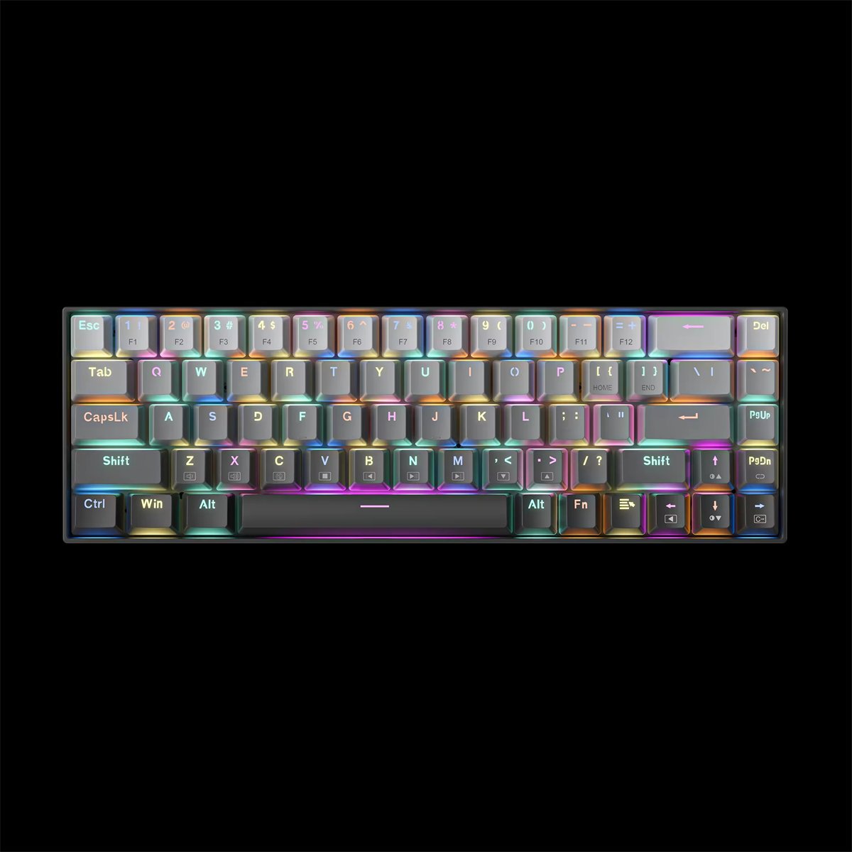 Rapid Trigger Keyboard Magnetic Switches Hall Effect Gaming Keyboard 68 Keys 65% Layout