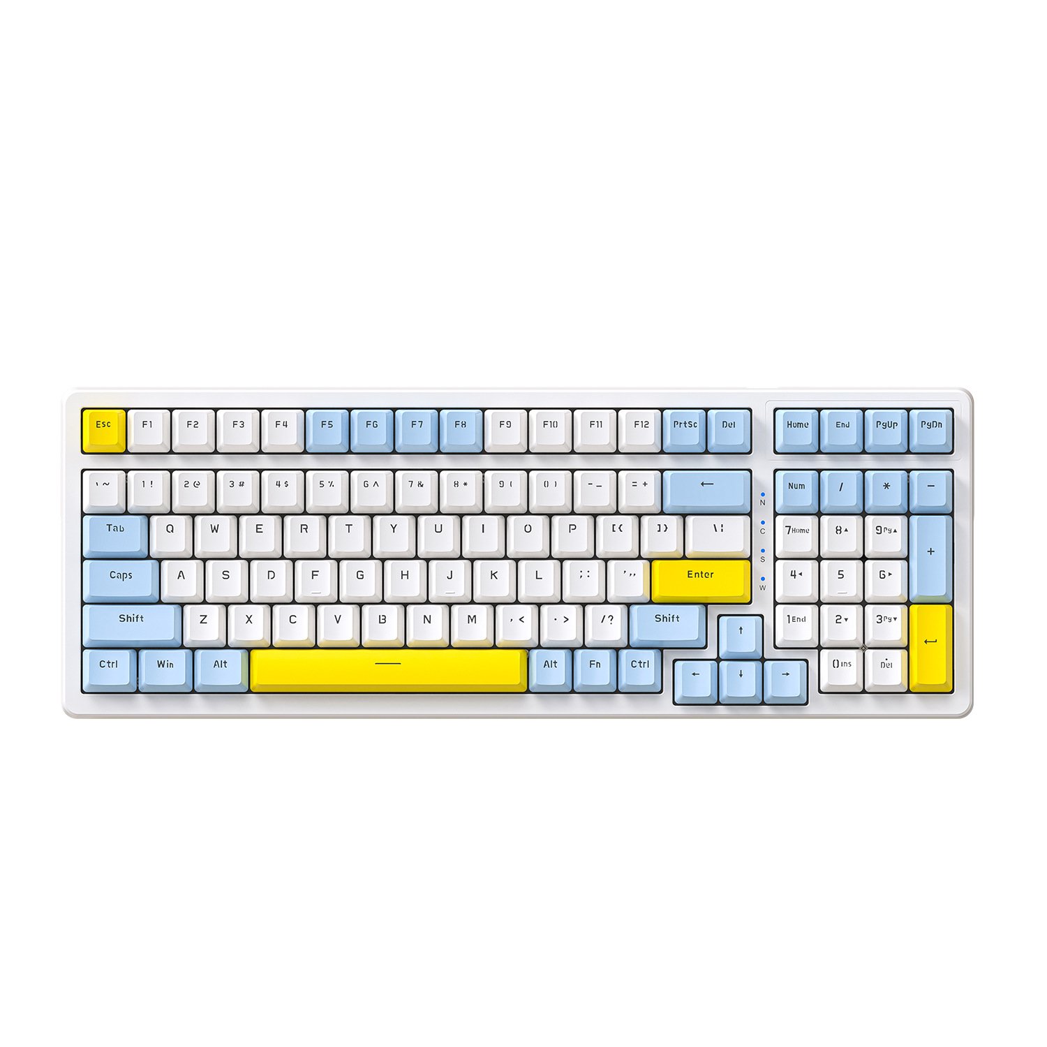 XK3MAX Mechanical keyboard customized gaming gasket structure wired hot-swappable gaming 980 gaming mechanical keyboard