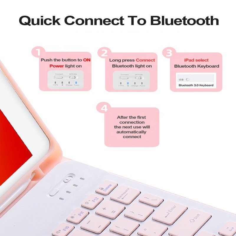 Wireless Keyboard Custom Language SM X110 X115 X210 X215 X216 Cover Pen Slot For Samsung Galaxy Tab A9/A9 Plus Case Keyboard