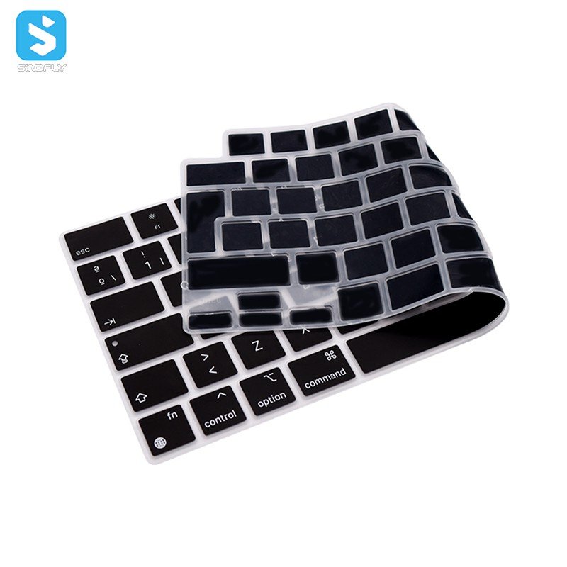 European standard English Spanish Arabic keyboard cover for Macbook Pro 16 A2485 Pro 14inch 2021(A2442) laptop keyboard cover