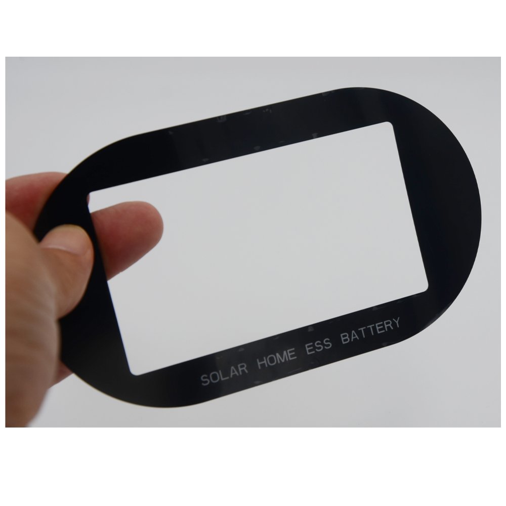 China Factory Made Machine Front Panel Membrane Keyboard Cover Adhesive Sticker Window Graphic Overlay Arylic Front Panel