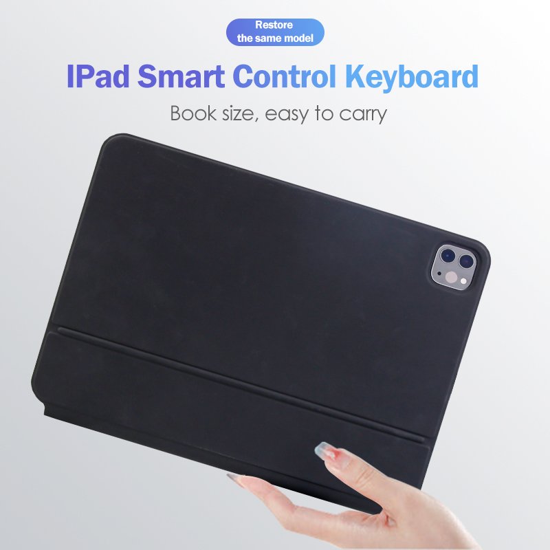 Custom Smart Trackpad Magic Keyboard Wireless Arabic English Keyboard Case for iPad Air 4/5 & 11 / 12.9 inch 2018 - 2022