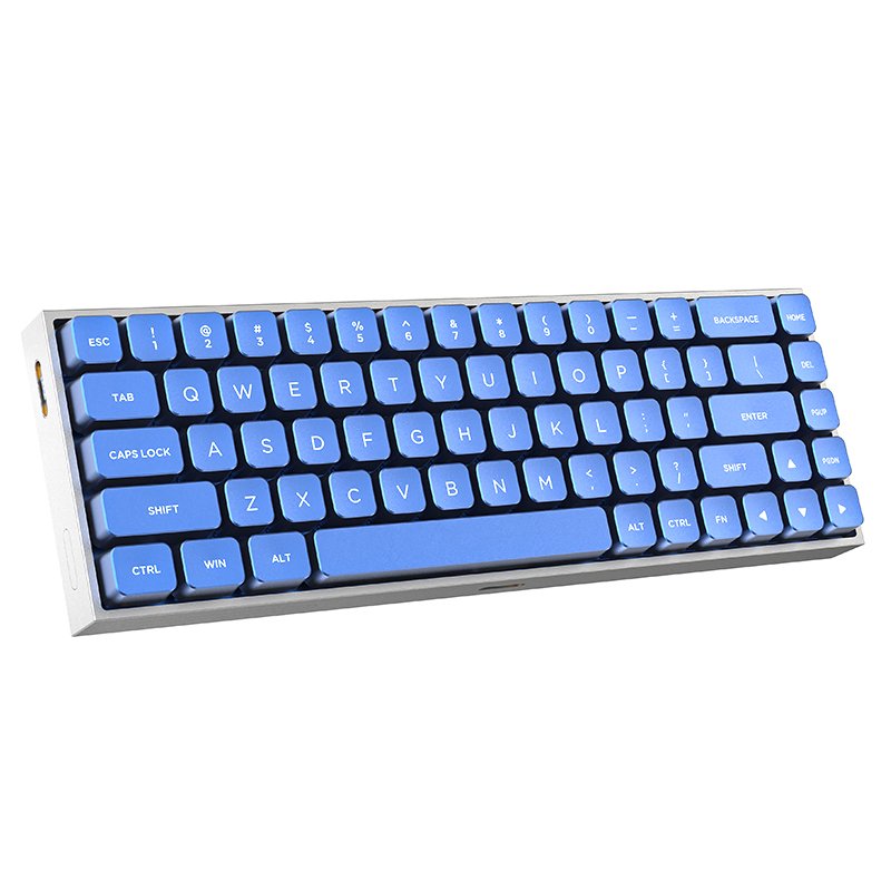 New Design 68 Keys Magnetic Switch Mechanical Keyboards Full Aluminium Keycaps RGB Gaming Mechanical Keyboard for E sport Gamer