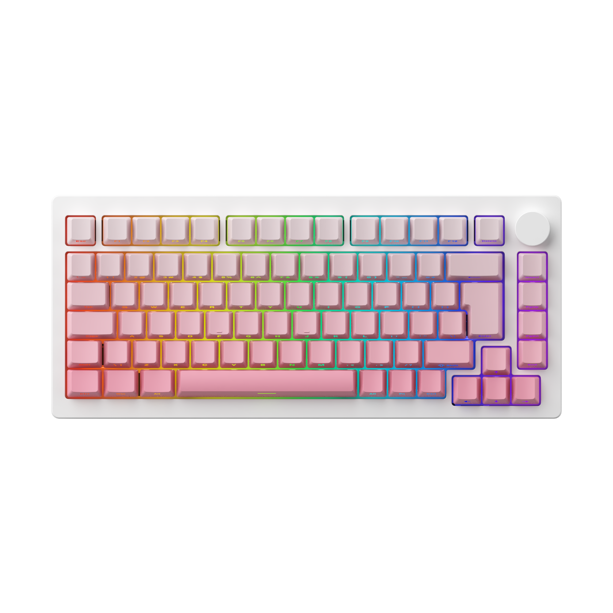 Akko MonsGeek M1W V3 HE-SP 75% 82-key Aluminum Magnetic Switches Keyboard Hall Effect Gradient Keyboard With Knob