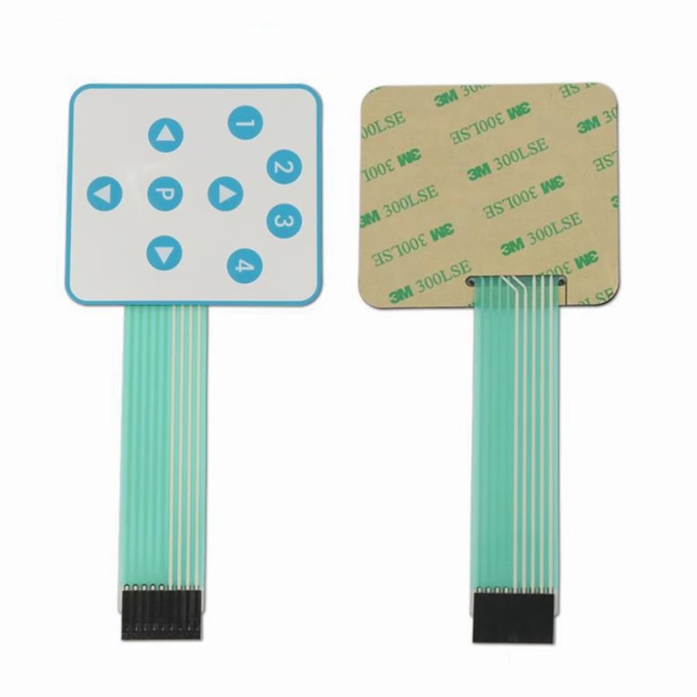 PET Waterproof Membrane Tactile Keyboard Rubber and Silicone Button Material for Remote Controller manufacture
