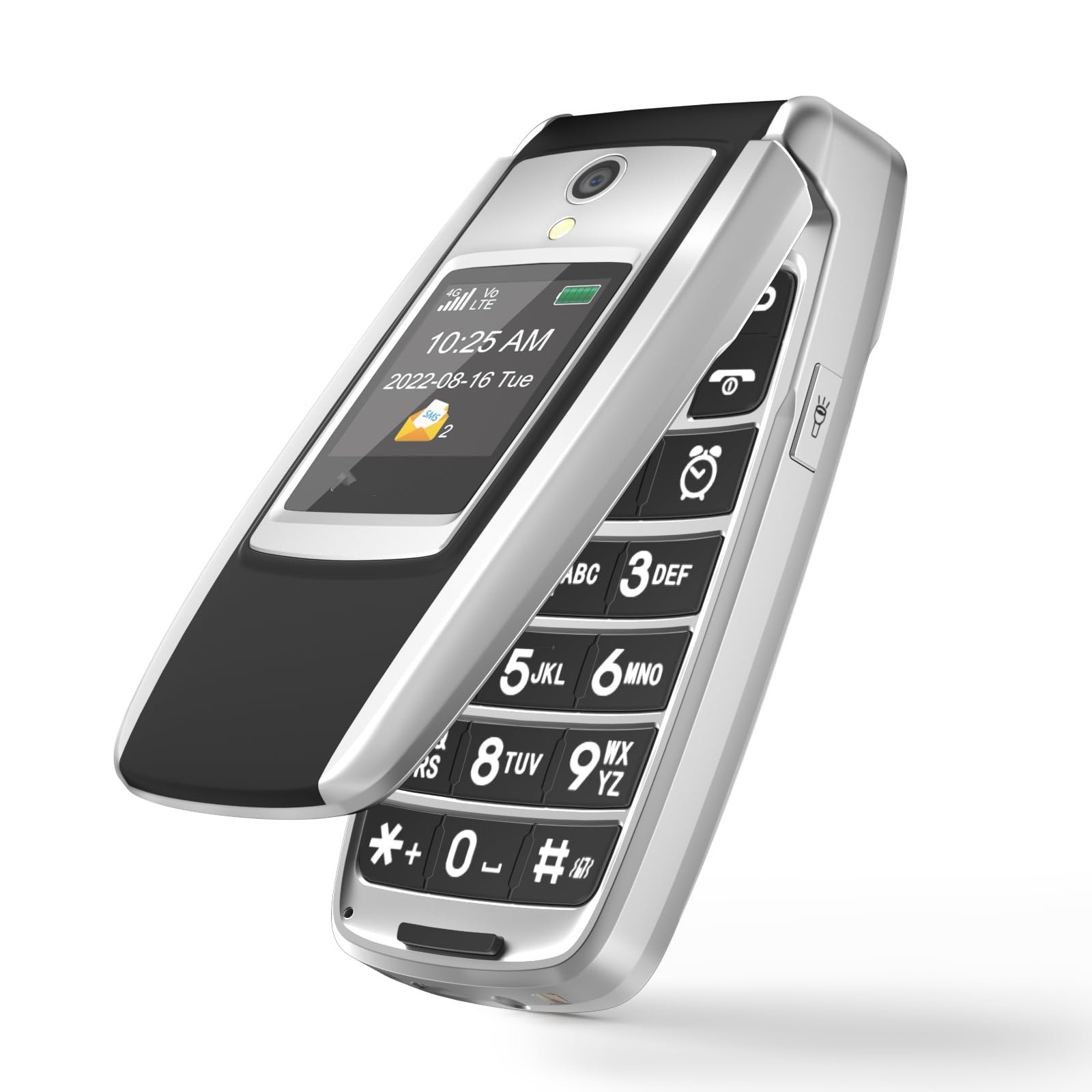 Senior Feature Keypad Flip Phone For Elder
