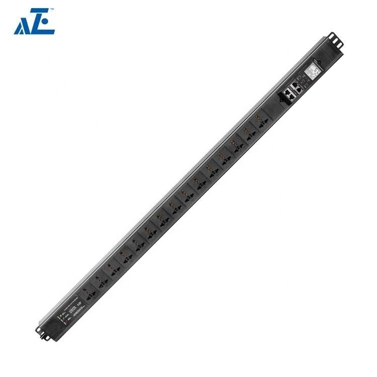 1U 19inch rackmount network IP console 8port server rack LCD Kvm Switch