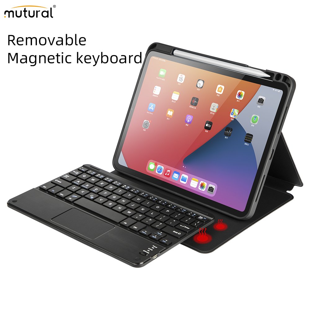 Tablet Keyboard Folio Touch iPad Keyboard Case with Trackpad and Smart Connector for iPad Pro 11inch 2021 2020 2022