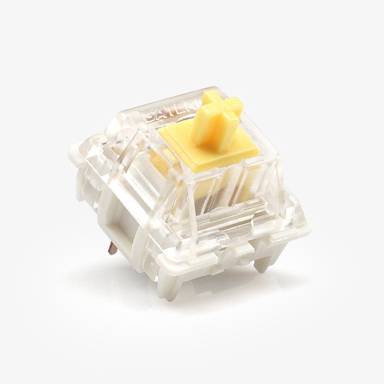 KS-9 Light Transparency Cover Tactile Linear DIY Mechanical Keyboard Gateron Switches