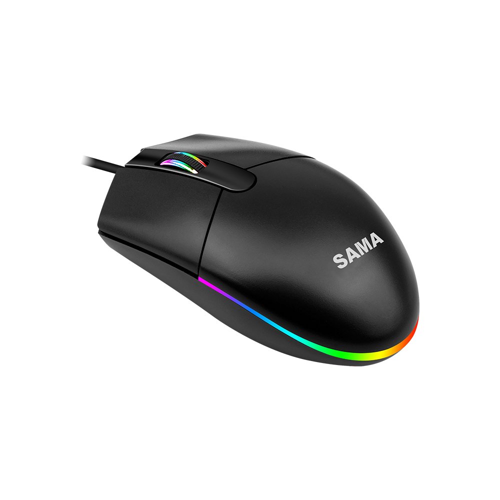 SAMA RGB Mouse and Keyboard Combos Teclado Gamer Kit Wired Gaming Keyboard and Mouse Set