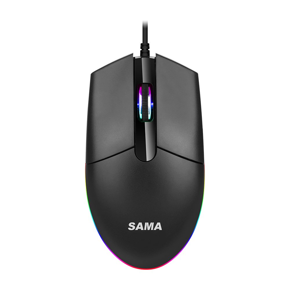 SAMA RGB Mouse and Keyboard Combos Teclado Gamer Kit Wired Gaming Keyboard and Mouse Set
