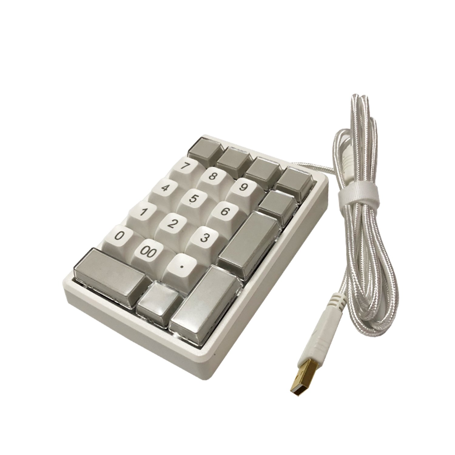 Supermarket Customizable USB 21keys Mini POS Programmable Keyboard With Number KB21U