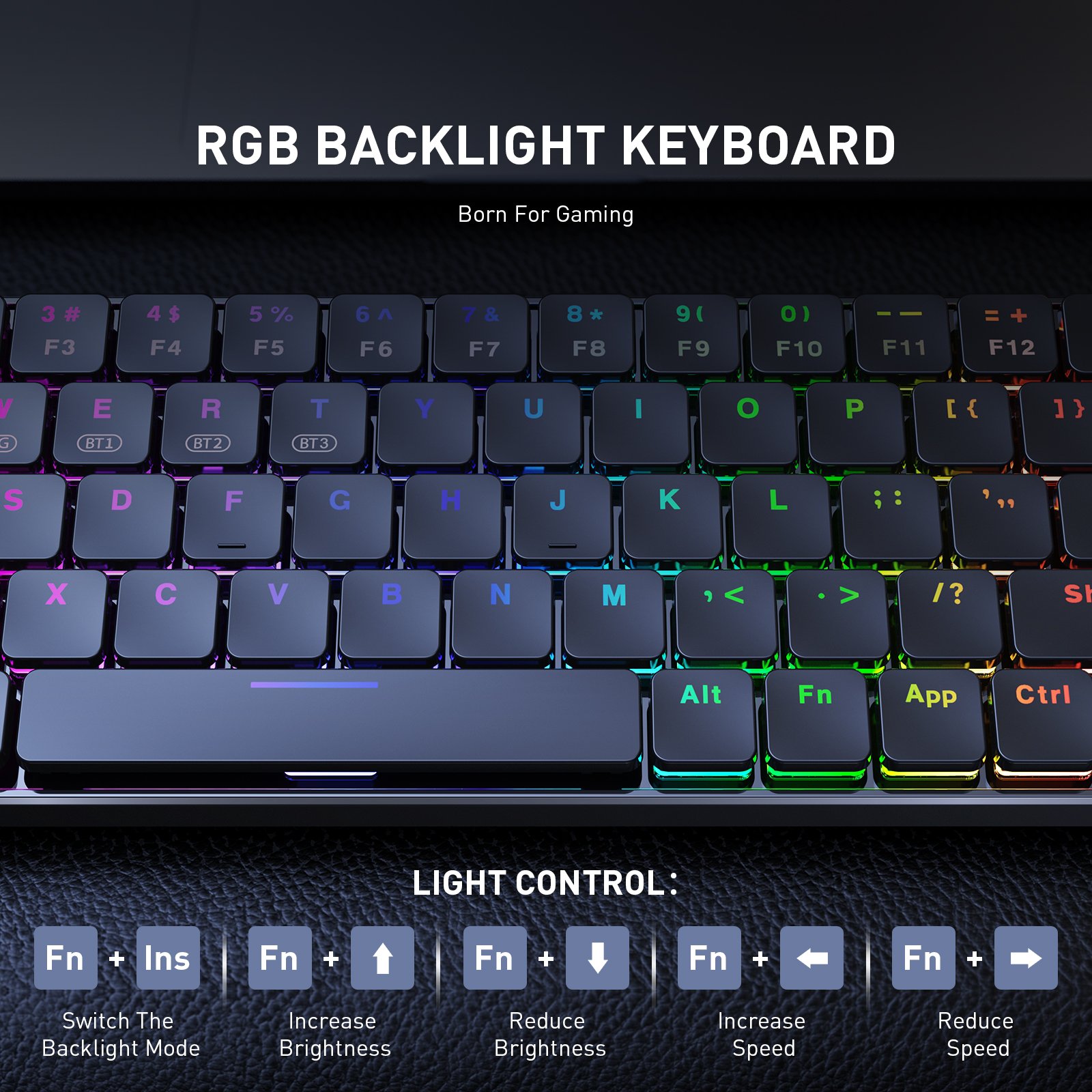 Top End Small Wholesales OEM ODM Quality Guarantee Ergonomic Design Onikuma G29 Wireless Gaming Keyboard
