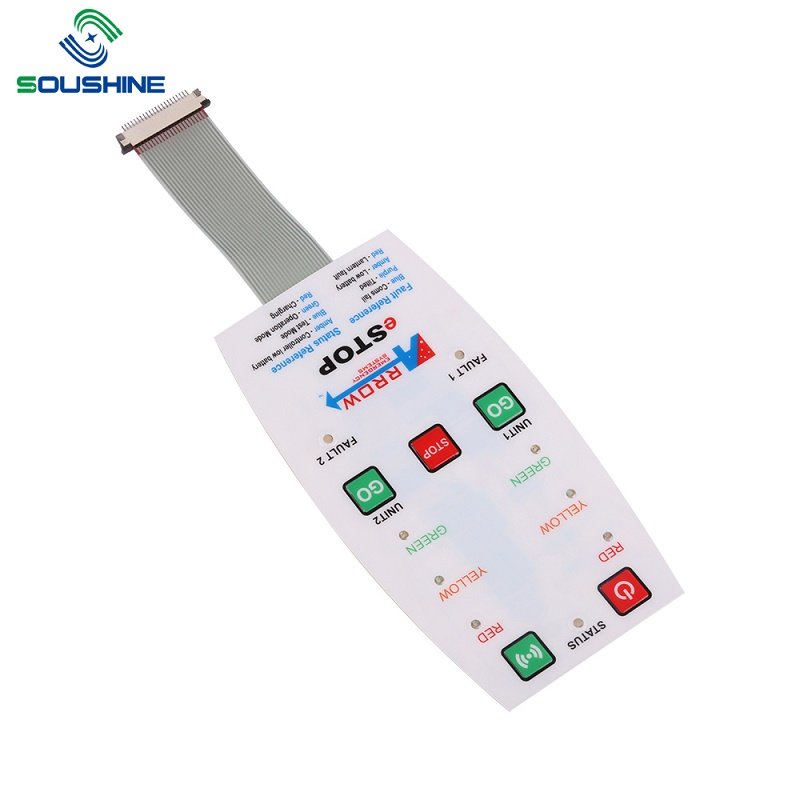 High Quality Golden Supplier Switch Membrane Interface With Good Price for Keyboard Panel LED Membrane Switch