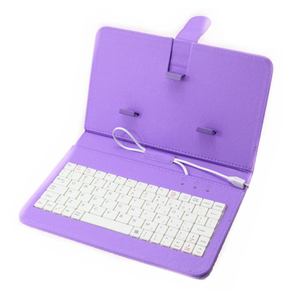 IPad Tablet Laptop Leather Protect Cover Case 7 Inch Universal Keyboard