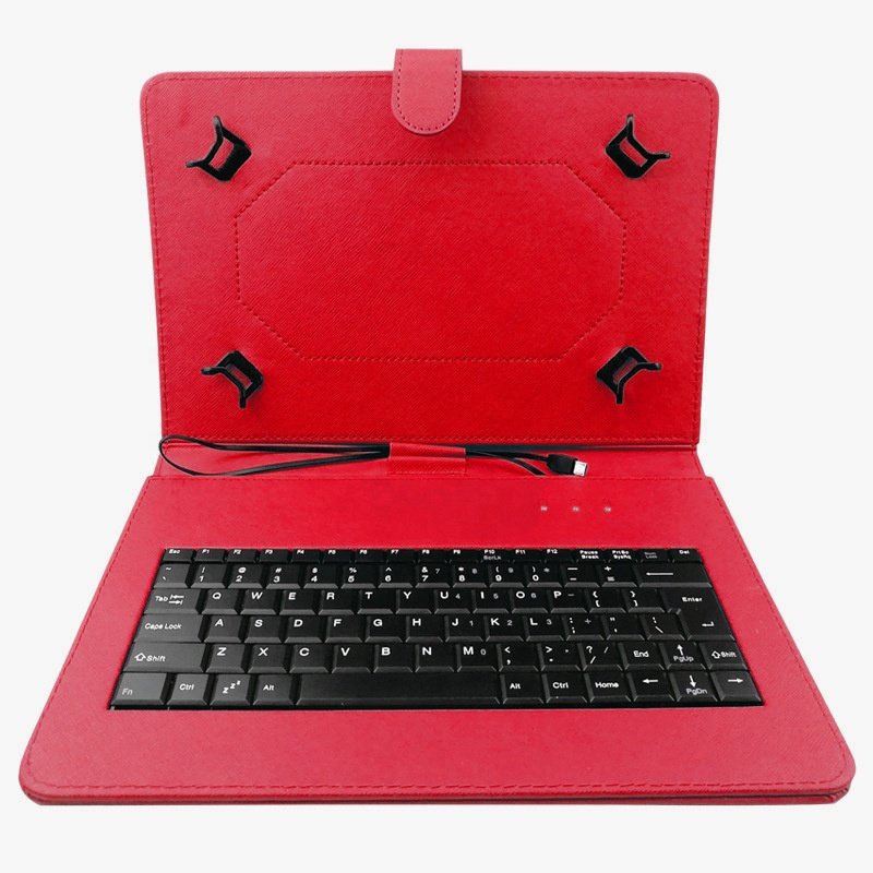 Universal 7 8 9 10.1 inch Tablet Keyboard pu leather Case cover with Customized language for Samsung Galaxy TAB