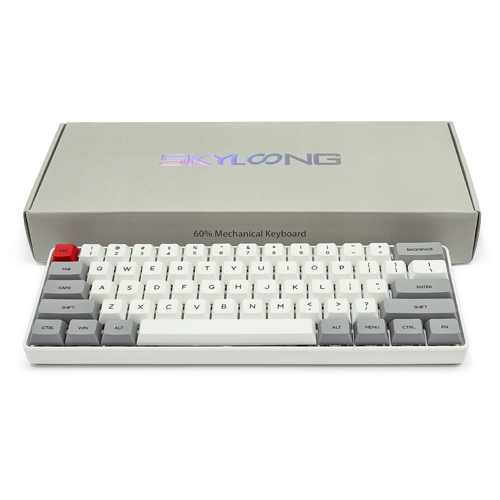 Hot sell SK61 61keys Gateron switch 60% rgb mechanical keyboards