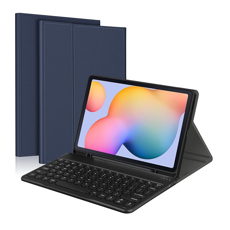 For Samsung S9 FE Cover With Keyboard For Tab S9 11 Inch Tablet Cases For SAM Galaxy Tab S9 FE Keyboard Case With Pencil Holder