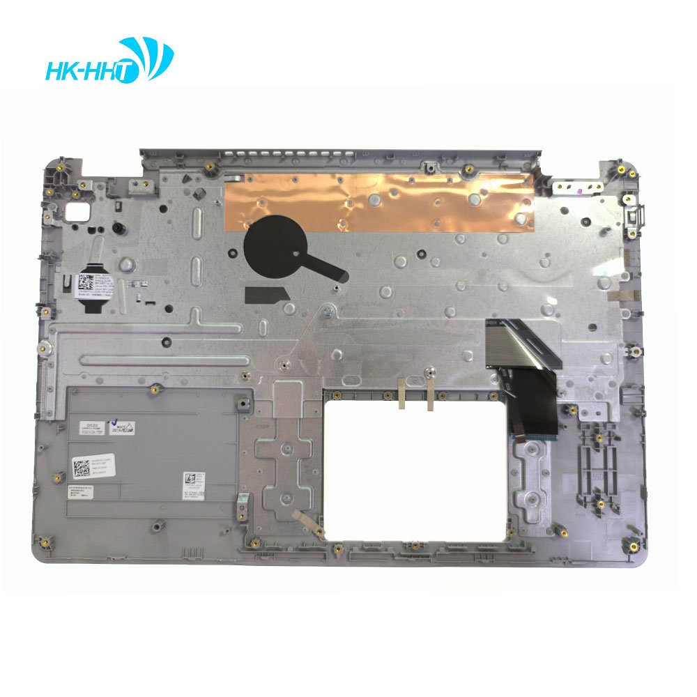 HK-HHT new laptop Upper Cover for DE 5584 Upper Cover with us Keyboard Cover laptop silver no touchpad