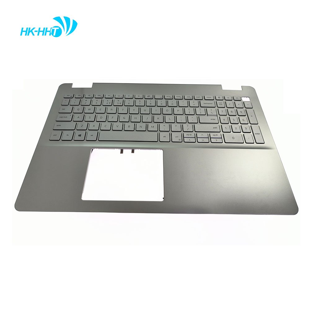 HK-HHT new laptop Upper Cover for DE 5584 Upper Cover with us Keyboard Cover laptop silver no touchpad