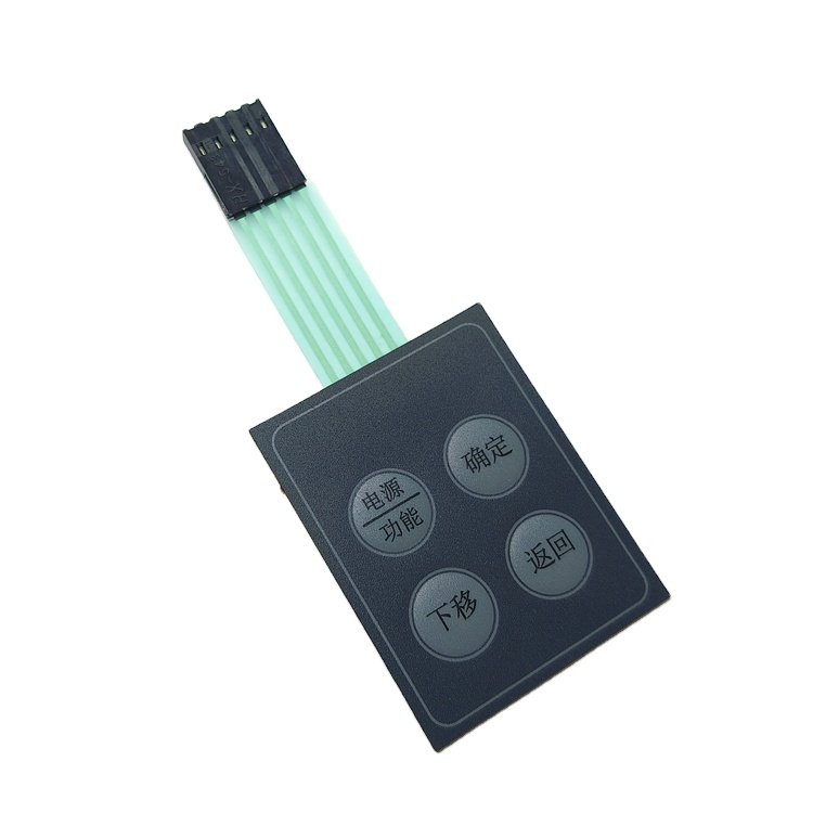 High Quality IP67 membrane switch keypad & metal dome switches with water proof Keyboard for controller
