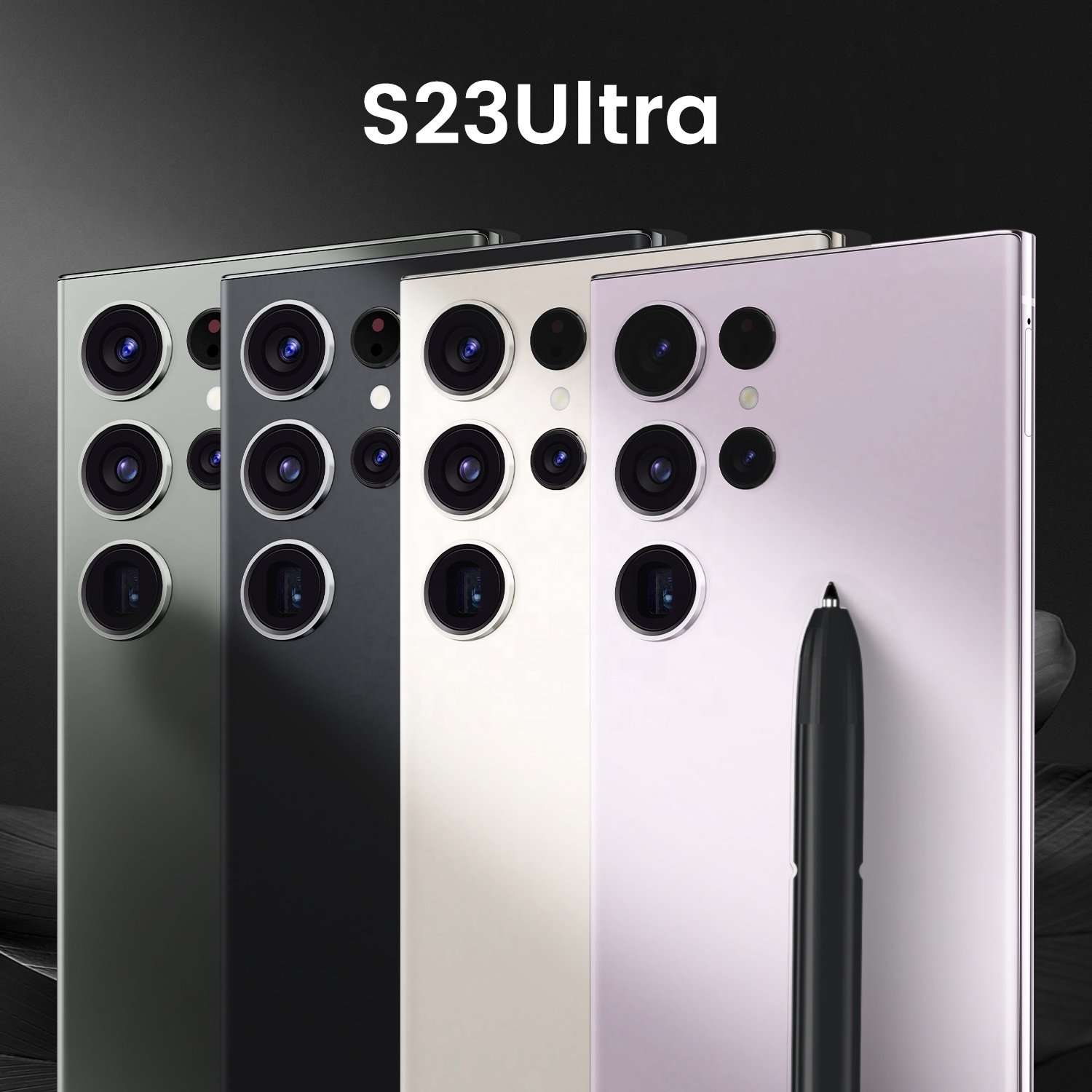 Hot selling high quality S23 Ultra Phone 5g Smartphone Android 13.0 Mobile Phones Dual SIM Card 7.2 Inch 16GB+1TB 5G Cellphones