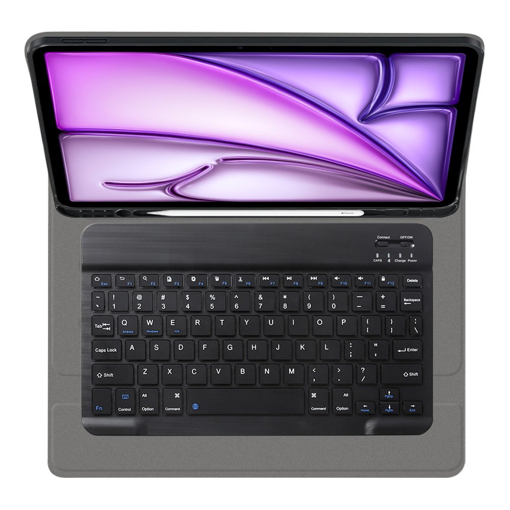 ultra thin wireless keyboard case For iPad air 13 2024 magnetic leather tablet case cover factory wholesales