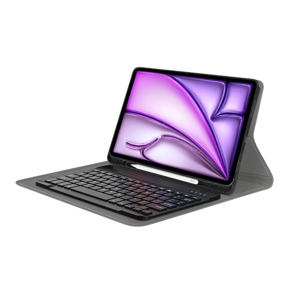ultra thin wireless keyboard case For iPad air 13 2024 magnetic leather tablet case cover factory wholesales
