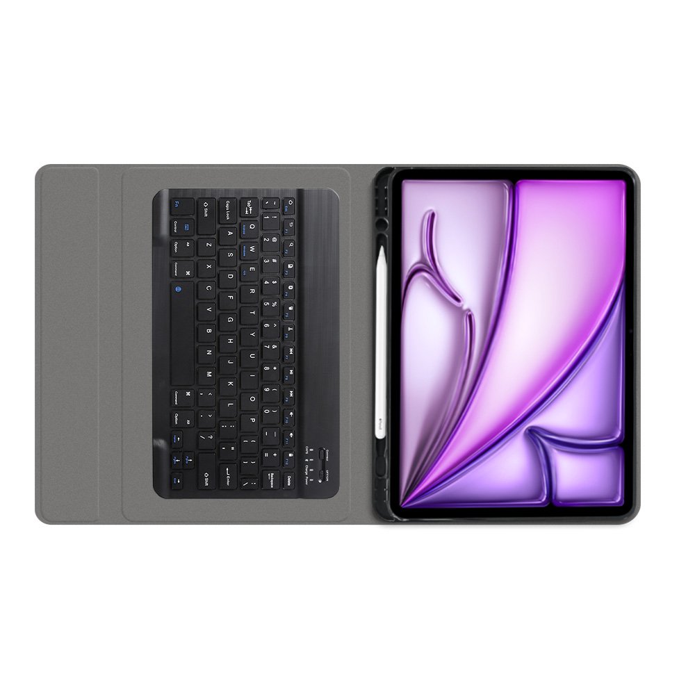ultra thin wireless keyboard case For iPad air 13 2024 magnetic leather tablet case cover factory wholesales