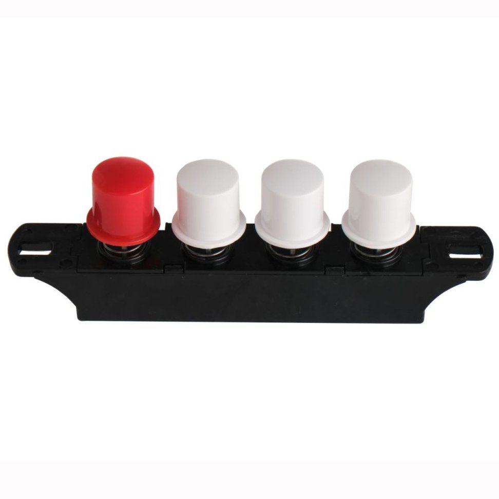 2024 New 4 Speed Push Button Fan Switch 1A250V AC Push Button Switch For Table Fan