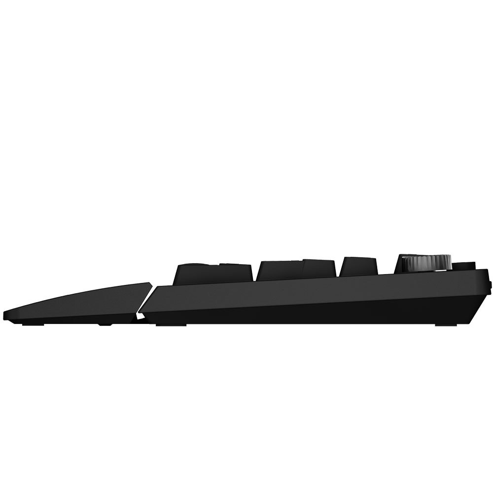 AIKUN GX650 Wired Gaming Keyboard-Full Size/LED Backlit/Spill-Resistant Design/Multimedia Keys/Quiet USB Membrane Keyboards