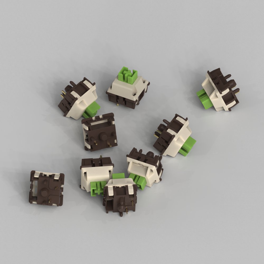 Keyboard Switches customized Mute linear Linear 5 Pin Switch for Mechanical or Gaming Keyboards