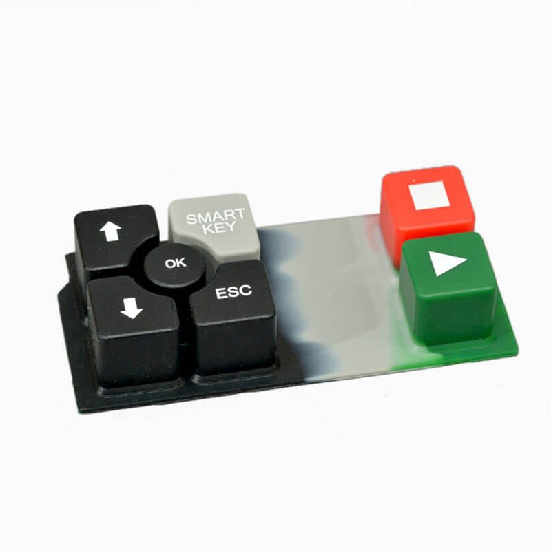 Customized button electronic keyboard silicone buttons