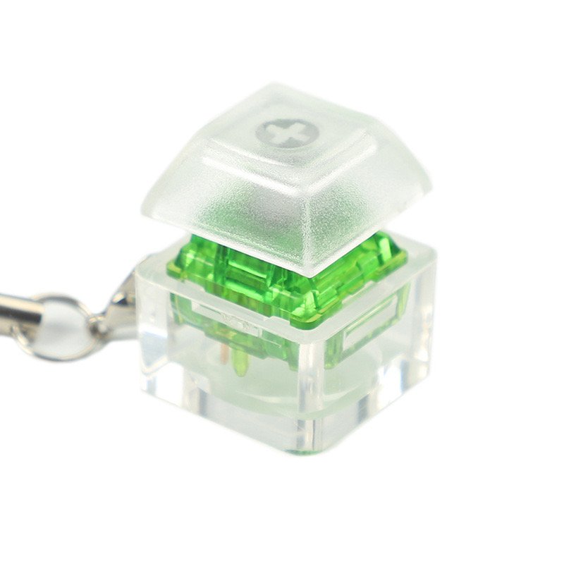 Cherry MX Keychain Tester Keyboard Gateron ttc jwk Colors Razer Cherry Profile Transparent Keycap keychain