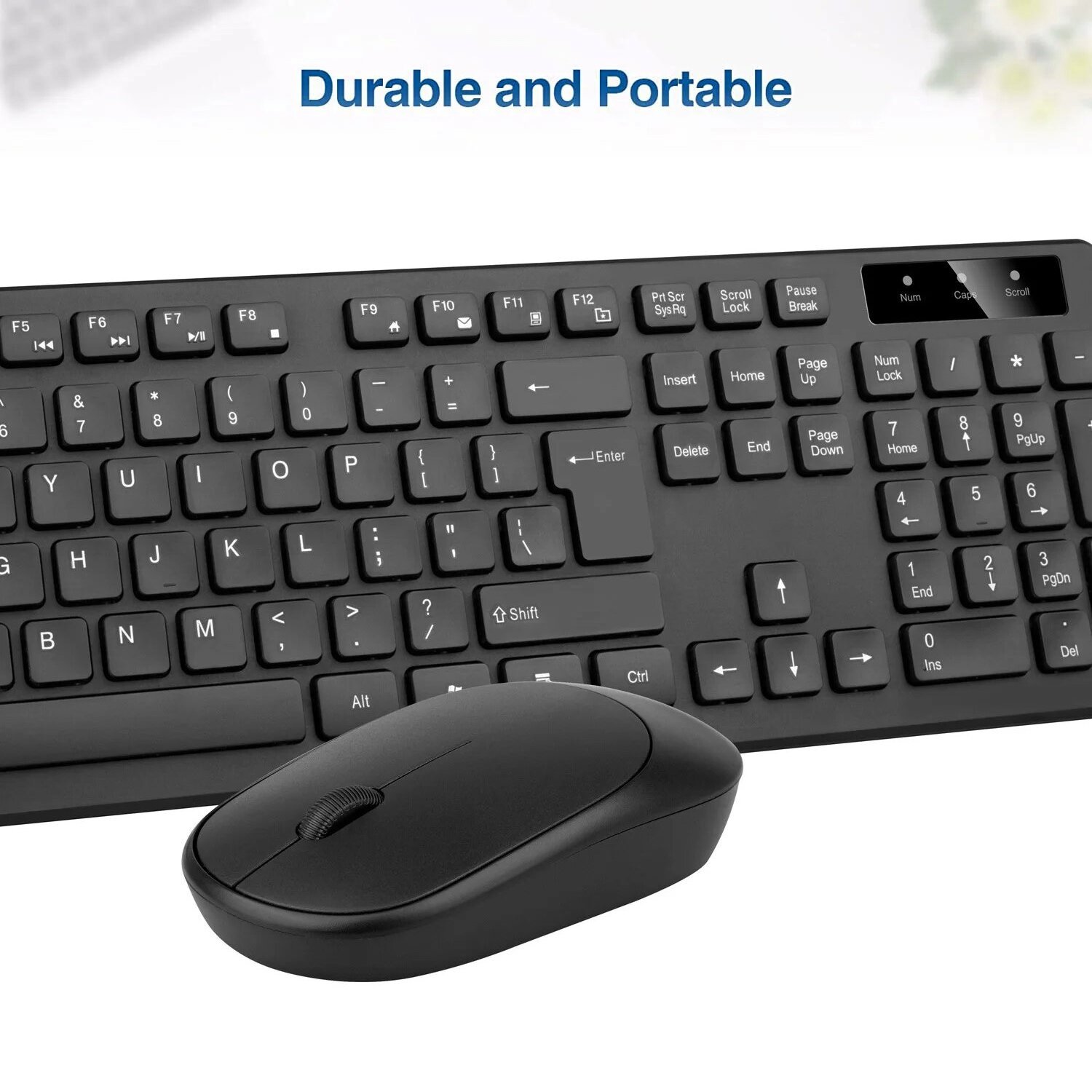 Full-Size OEM customized computer Wireless Mouse and Keyboard set 2.4GHz Silent USB wireless keyboard mouse combos