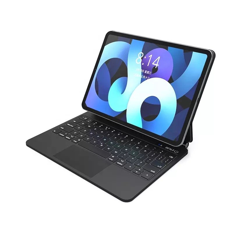 KX009 Magic Keyboard For Apple iPad Pro 12.9 inch Air 3 4 5 Tablet Laptop Smart Keyboards Case Cover Magnetic Backlight Touchpad