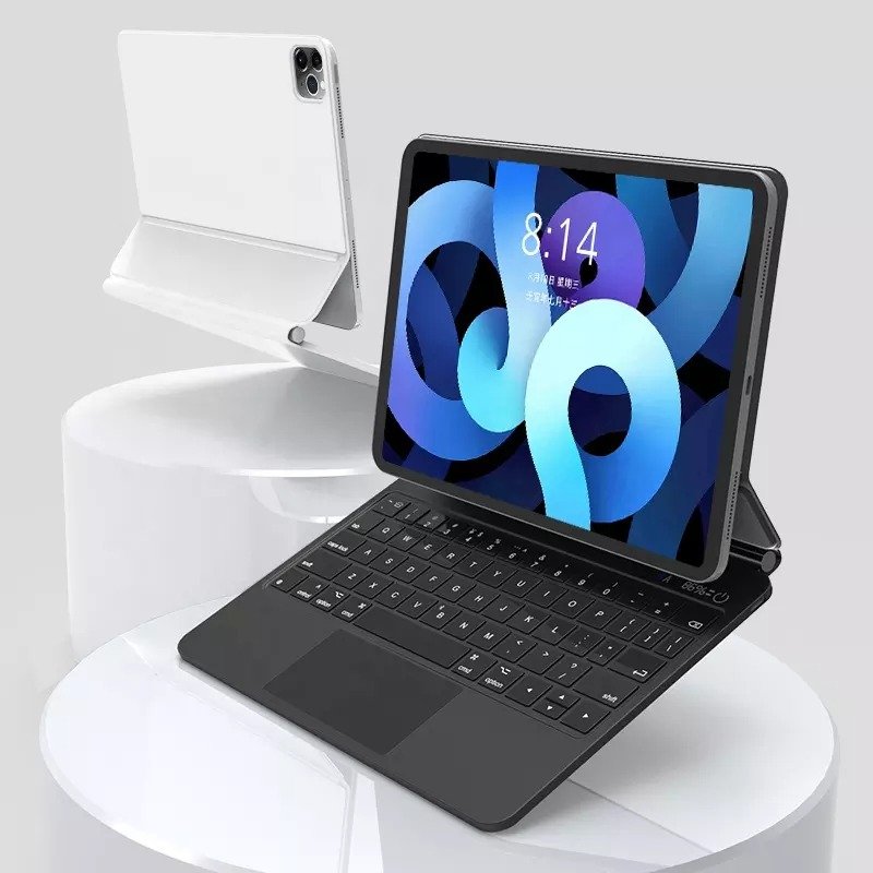 KX009 Magic Keyboard For Apple iPad Pro 12.9 inch Air 3 4 5 Tablet Laptop Smart Keyboards Case Cover Magnetic Backlight Touchpad