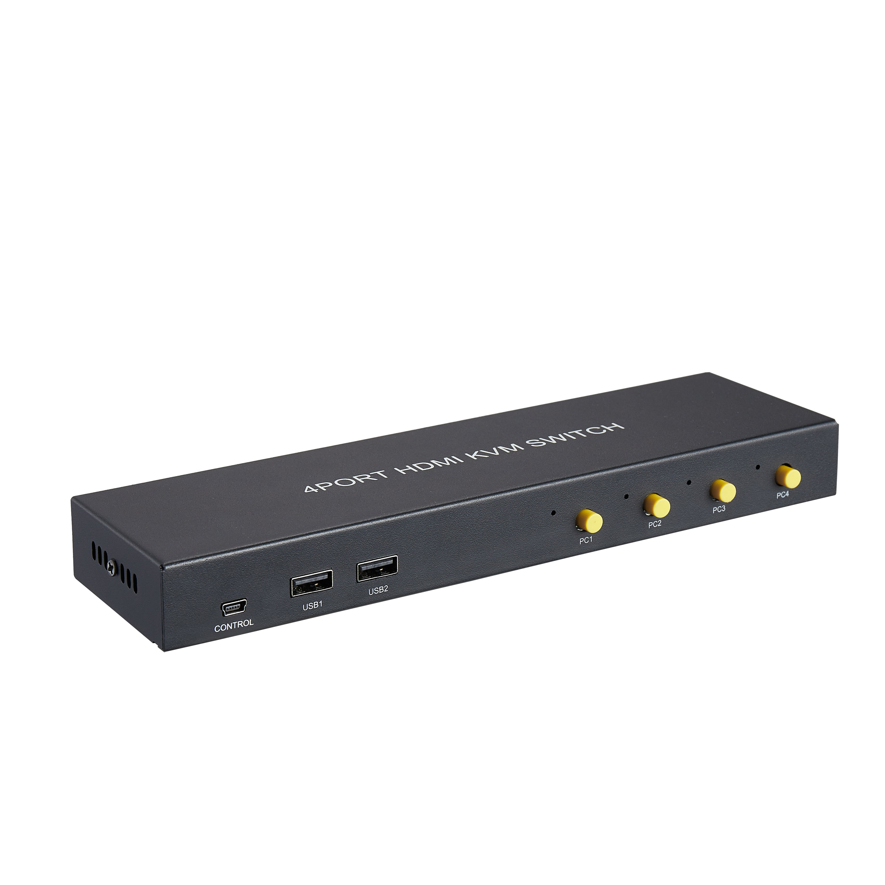 4Port HDMI USB KVM Switch Support 4K@60Hz HDCP2.2 HDMI 2.0 Keyboard Mouse Desktop Hot-key Control