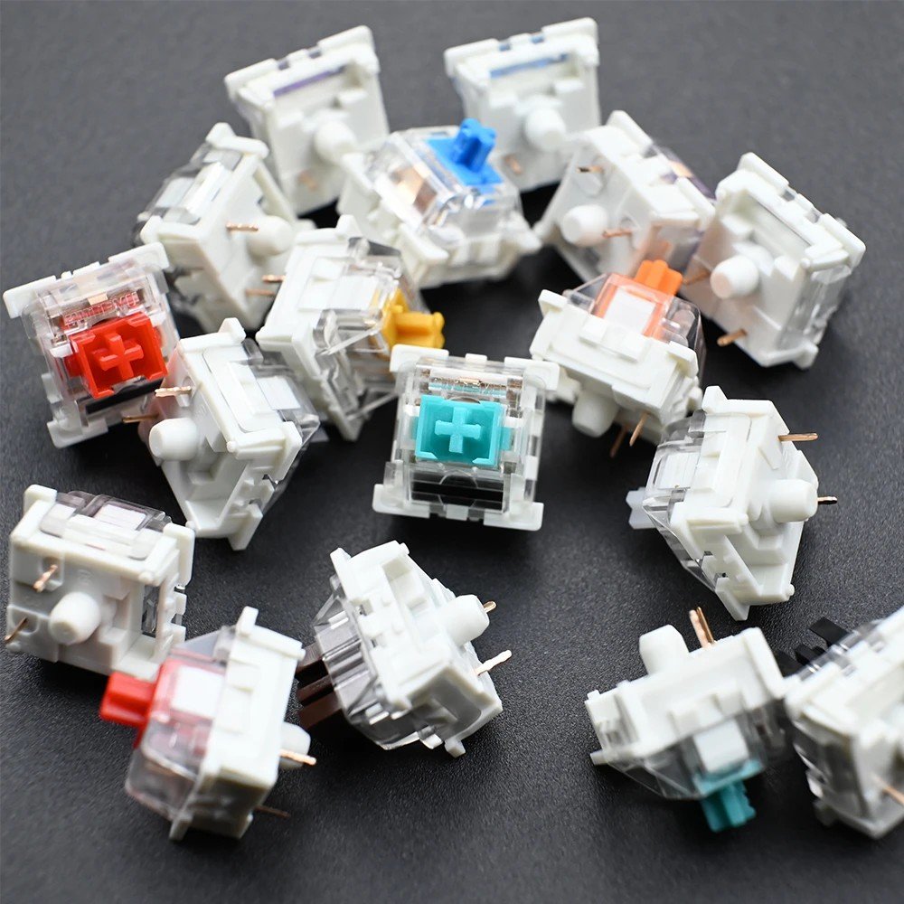 DIY Red Blue Brown Black Tactile Linear Mechanical Keyboard Outemu Switch