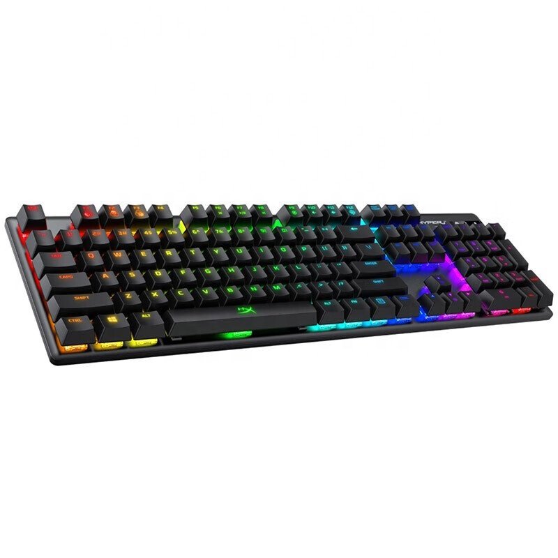 For HyperX Alloy Origins Mechanical Gaming Keyboard 104 Keys Black Switch Red Axis For PC Computer Laptop