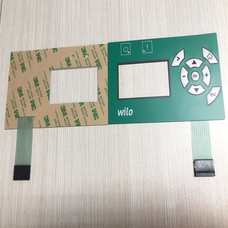 Price IP68 Membrane Keypad Switches Waterproof Keyboard Panel Film for Water Meter Membrane Keypad