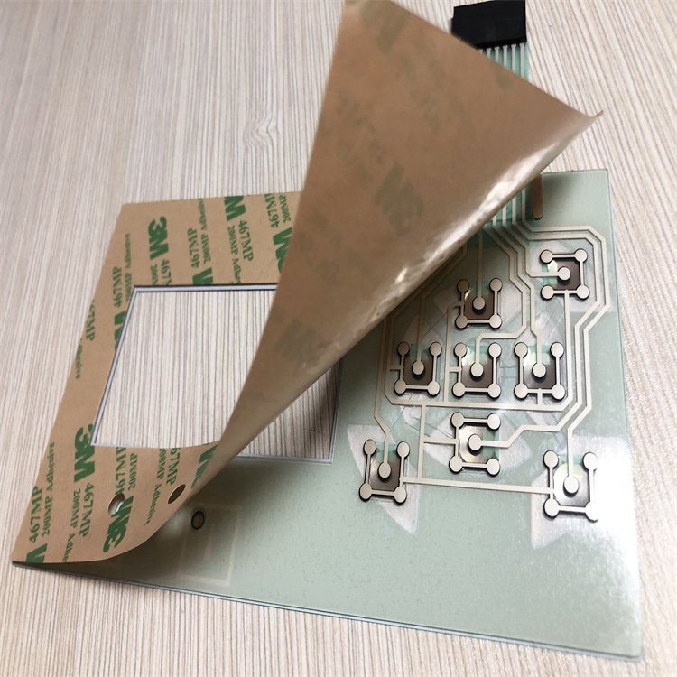 Price IP68 Membrane Keypad Switches Waterproof Keyboard Panel Film for Water Meter Membrane Keypad