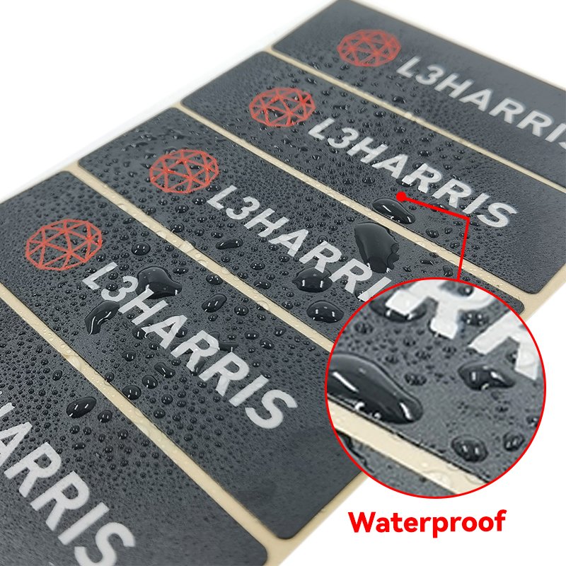 Custom durable silk screen Printing Factory machine controller membrane switch keyboard PET sticker polycarbonate panel sticker